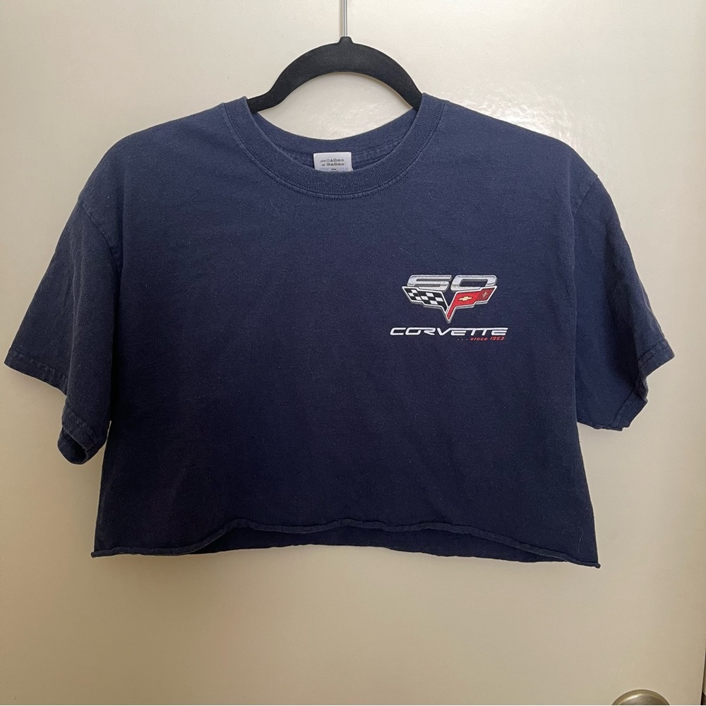 Corvette cropped tee 🚗